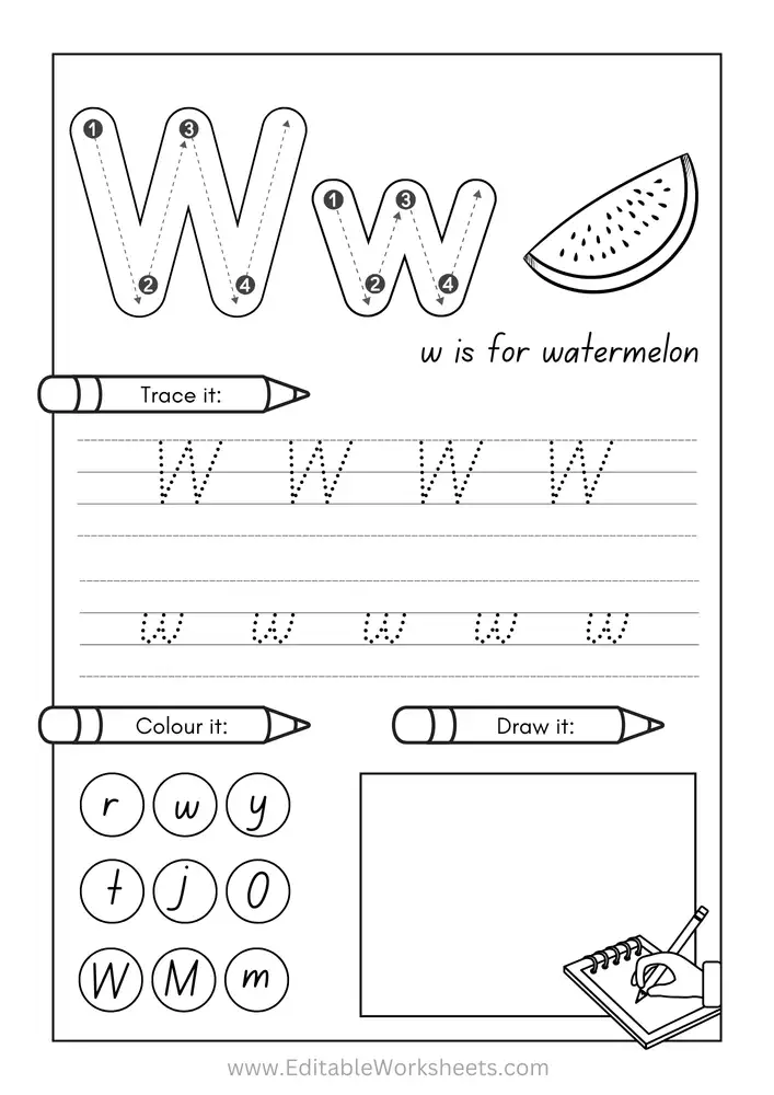 Kindergarten Alphabet Worksheets Free Printables A to Z 23