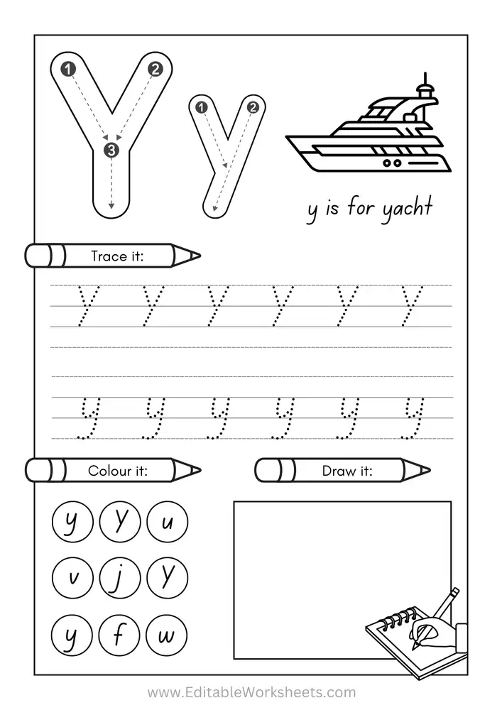 Kindergarten Alphabet Worksheets Free Printables A to Z 25