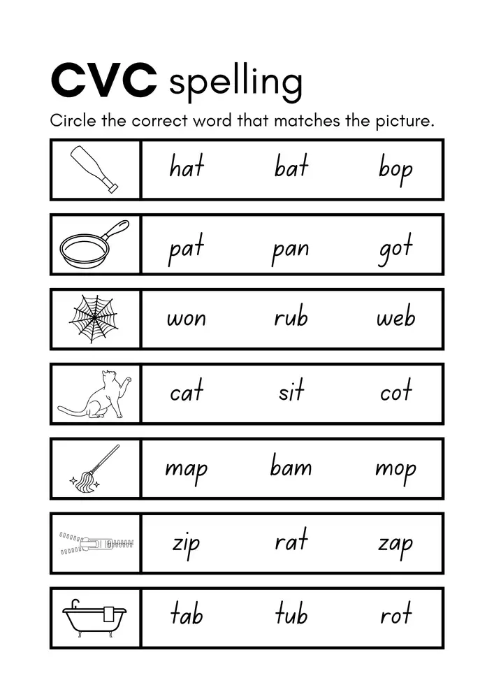 Editable Spelling Worksheets 02