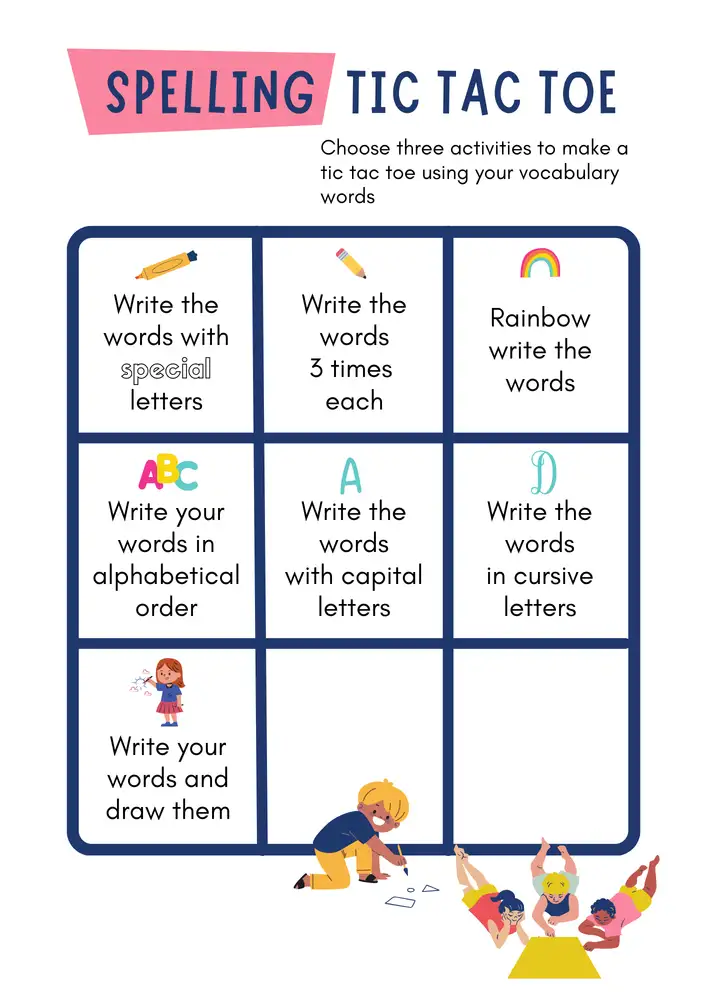 Editable Spelling Worksheets 15