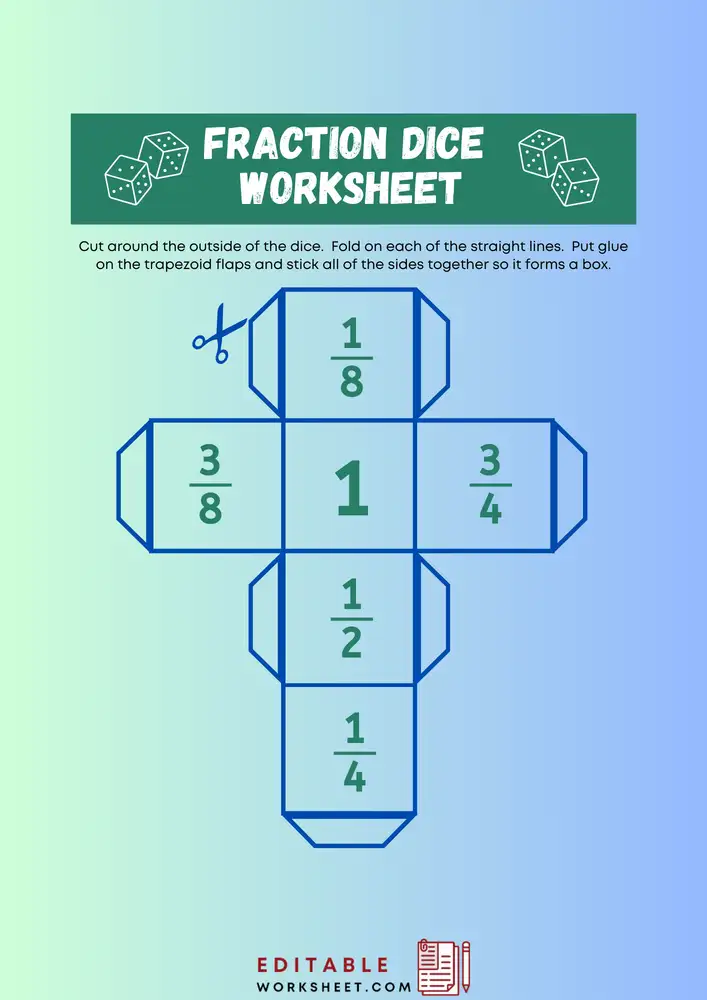 Fraction Worksheets with Answers PDF 06