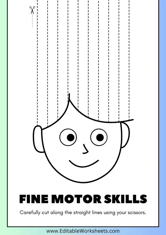 Free Printable Worksheets for Fine Motor Skills 04