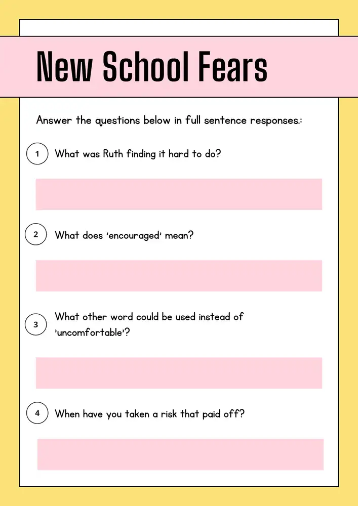 Reading Comprehension Worksheets PDF with Answers 14