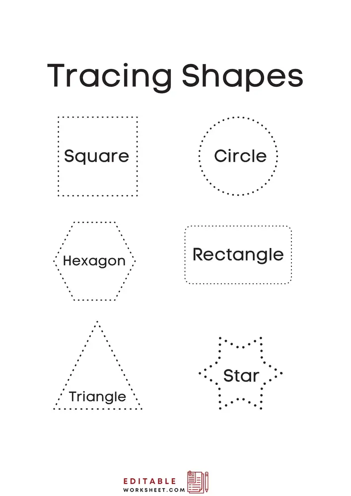 Shapes Worksheets for Preschool PDF 05