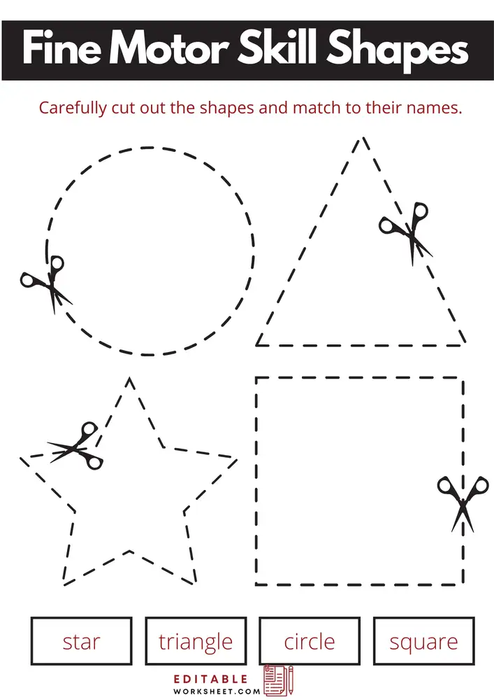 Shapes Worksheets for Preschool PDF 11