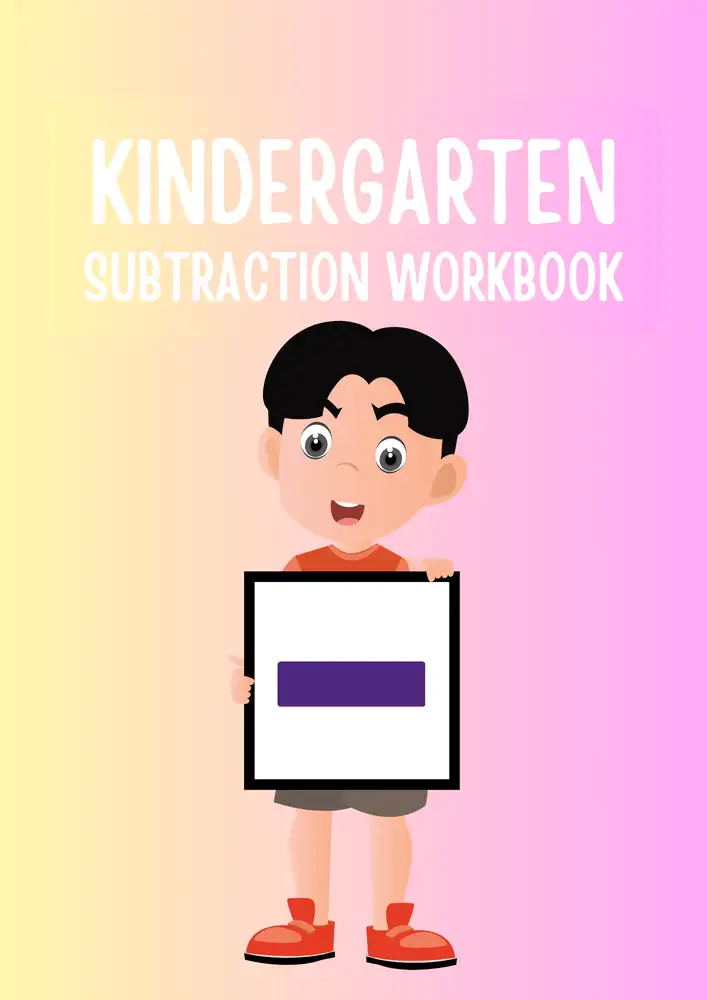 Simple Subtraction Worksheets for Kindergarten 01