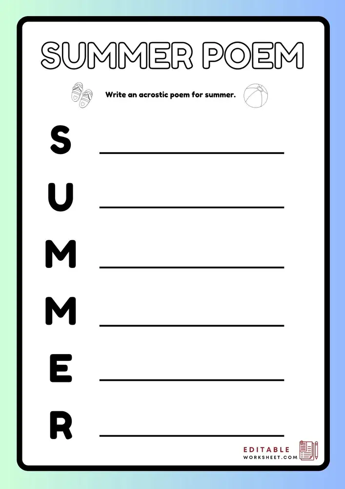 printable summer worksheets 04