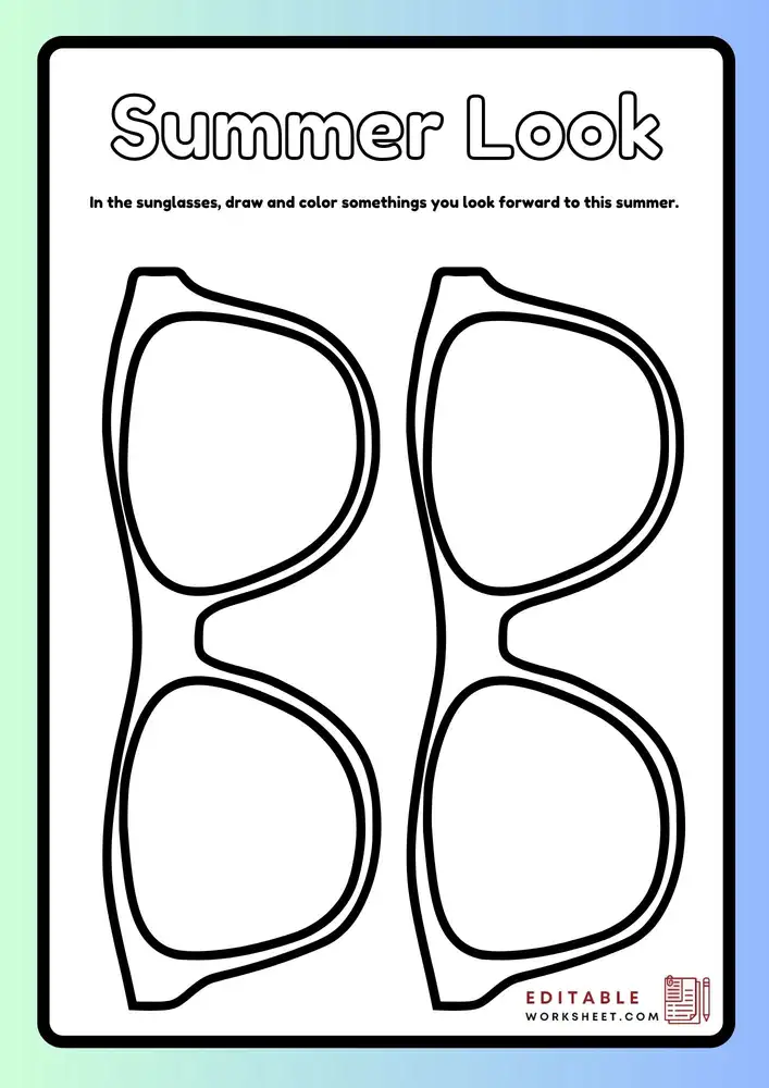 printable summer worksheets 11