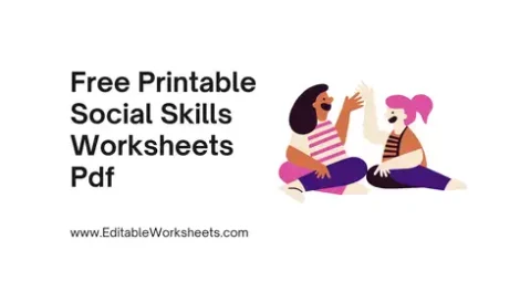 Free Printable Social Skills Worksheets Presentation