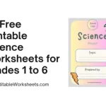 Free Printable Science Worksheets for Grades 1 to 6