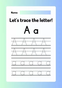 free printable letter tracing worksheets a z 01