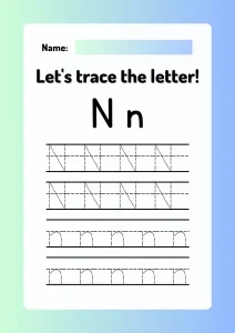 free printable letter tracing worksheets a z 14